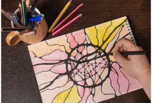 Dessin neurographique — méthode Enlever les contraintes internes