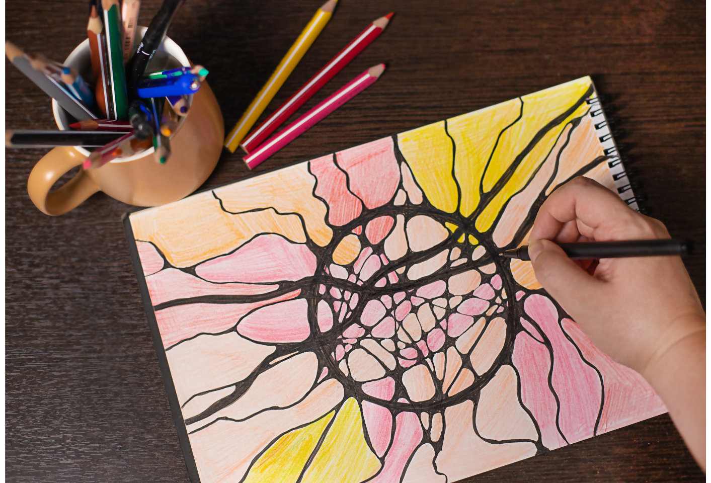 Séance de Dessin Neurographique avec Mélissa Moulin